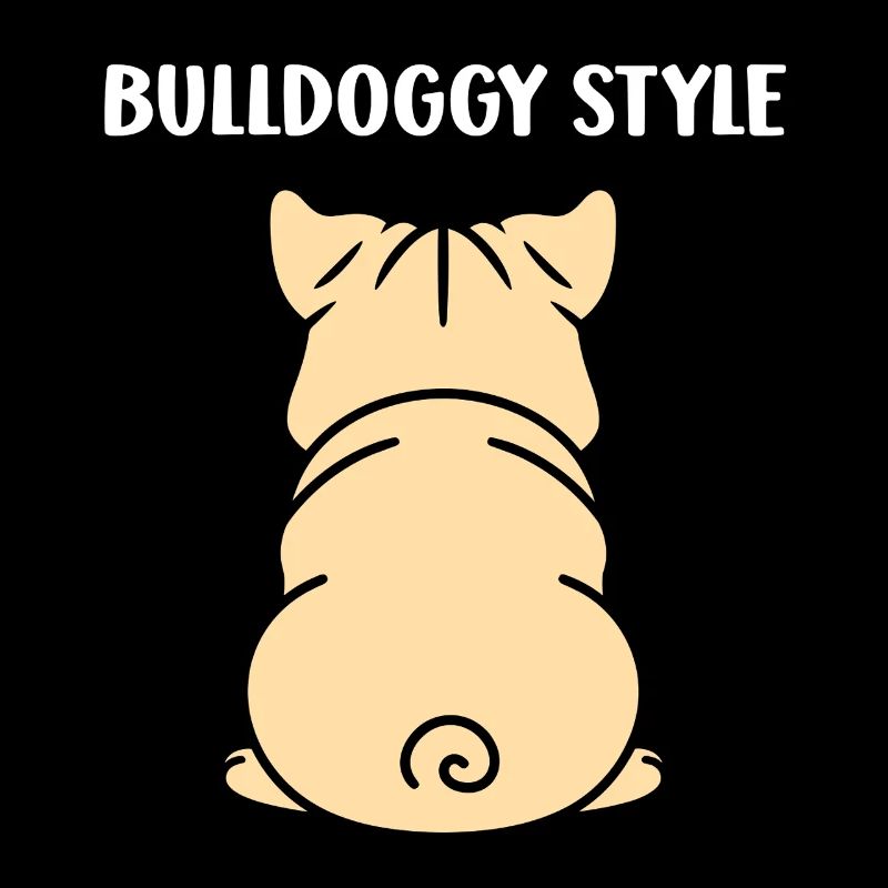 Bulldog Design Stylized bulldog
