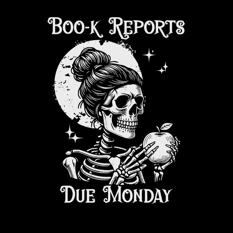 Funny Teacher Skeleton Halloween Classroom