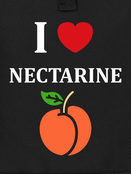 Nectarine Peach Illustration Design