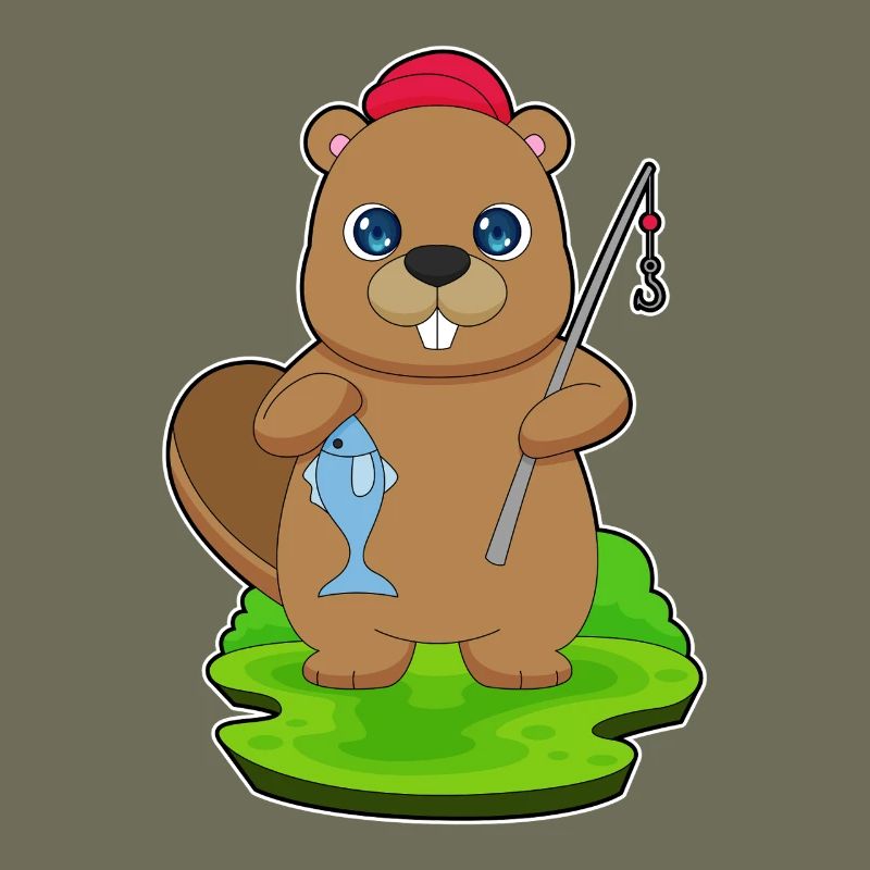 Pêche au castor
