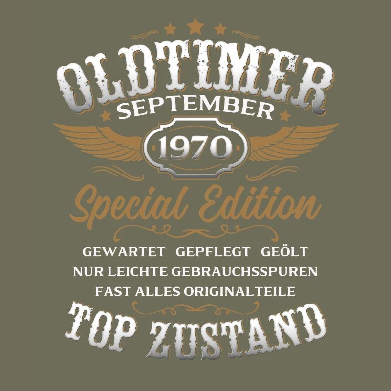 55. Geburtstag Geschenk Oldtimer September 1970