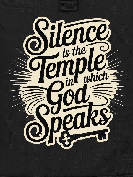 Silence – God Speaks Design