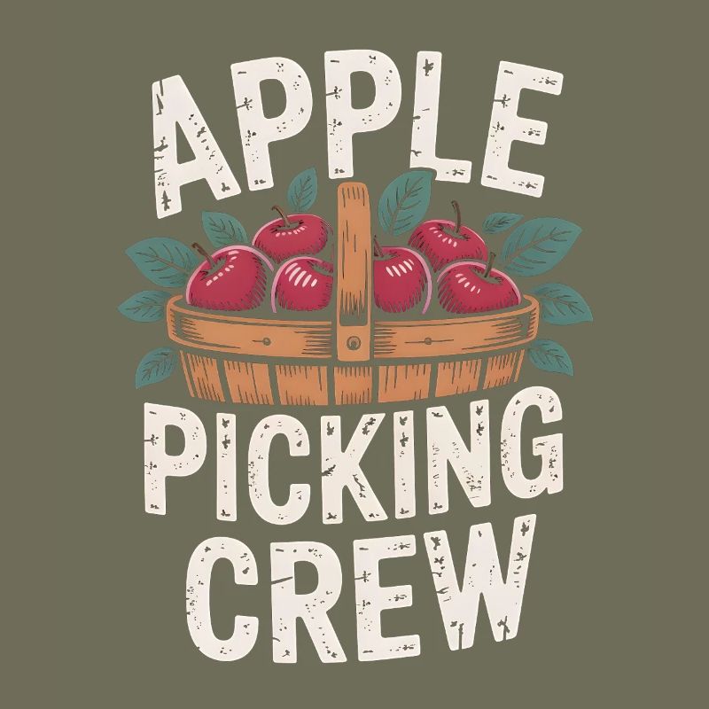 Apple Picking Crew Fall Autumn Apple Picking