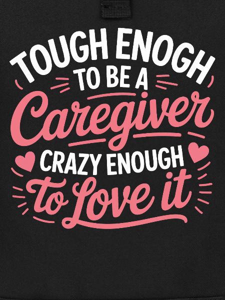 Caregiver Pride Script Pink