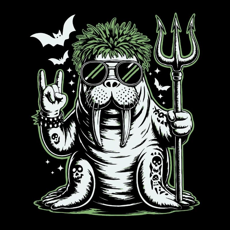 Walrus Punk Rocker Halloween