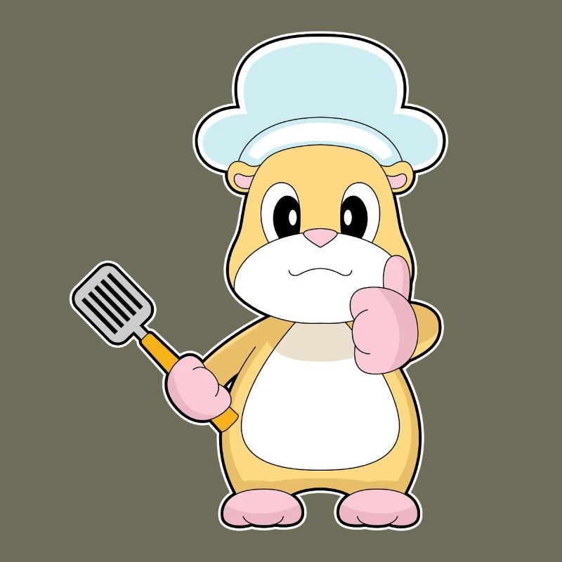 Cuisson à la spatule pour hamster