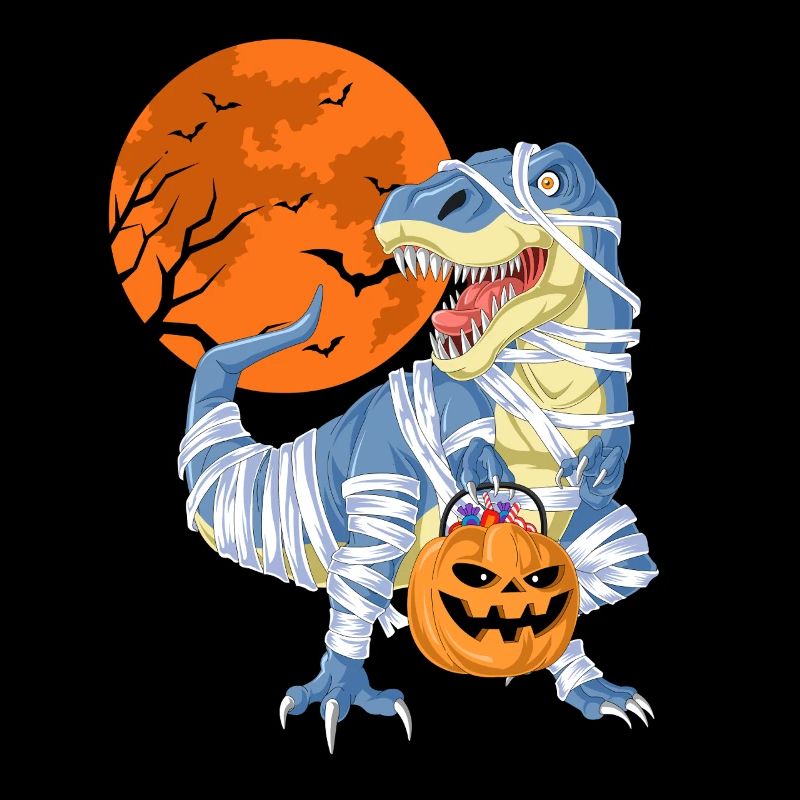 Conception de costumes de dinosaure d’Halloween