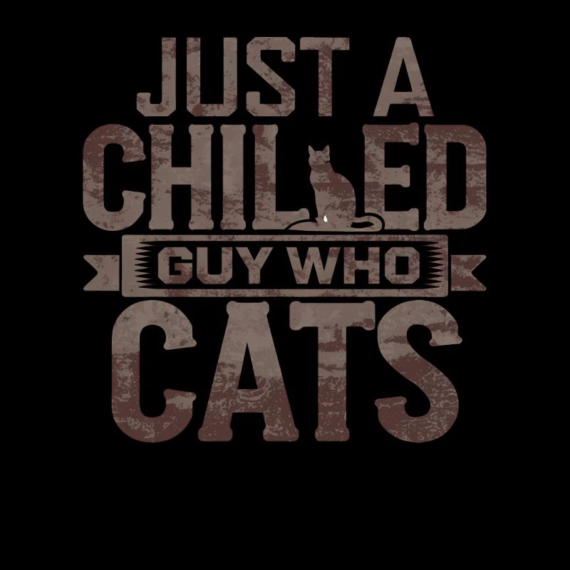 Chilled Cat Love Design