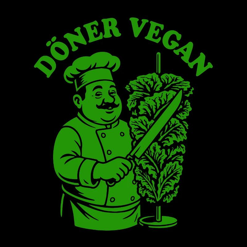 Döner Vegan - Salade - Restauration rapide - Spruch