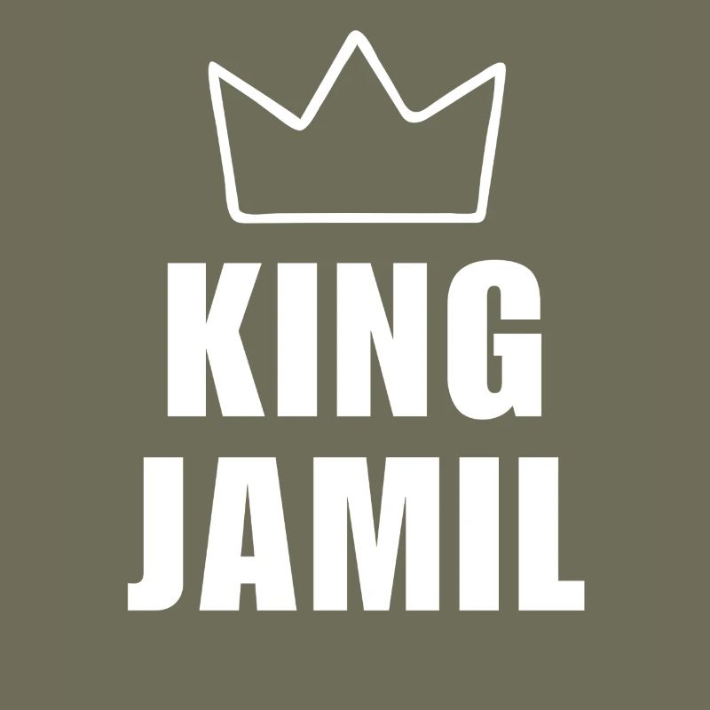 Jamil Name mit Buchstabe J - King Crown Hemd