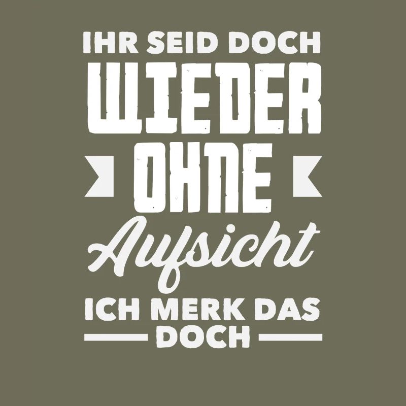 Again without supervision – sarcasm