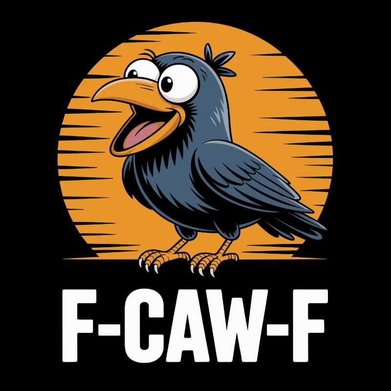 F-Caw-F Meme Crow