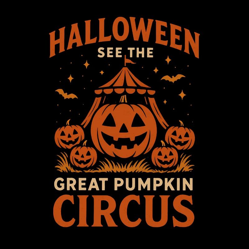 Great Pumpkin Circus Halloween