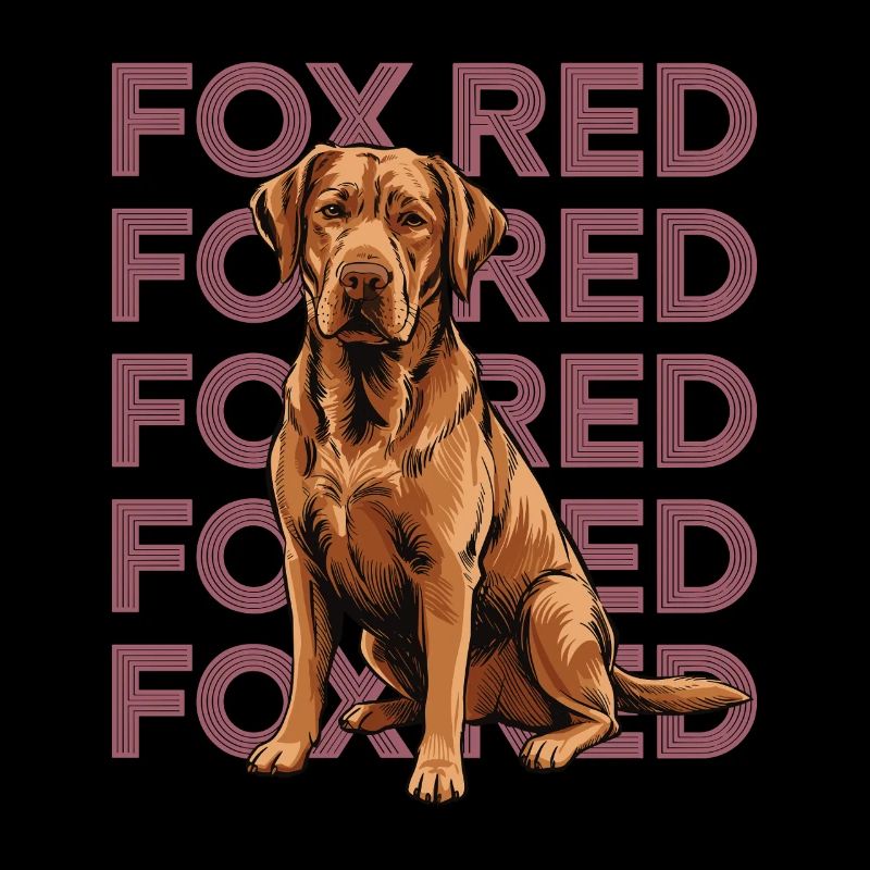 Fox Red Labrador Portrait