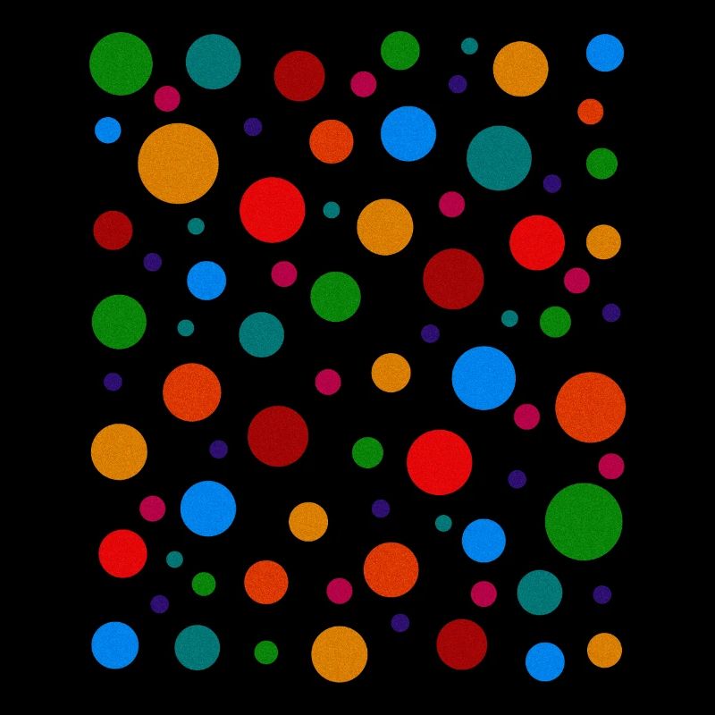 Bold Spotty Dot Colors Tee