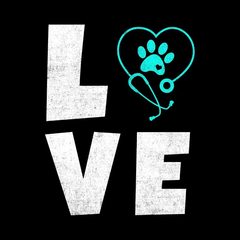 Tierliebe Logo mit Pfotenherz