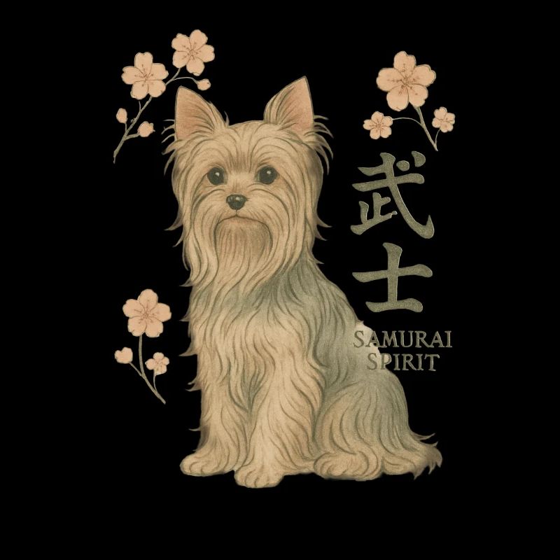 Chien  Yorkshire Terrier - Samurai Spirit