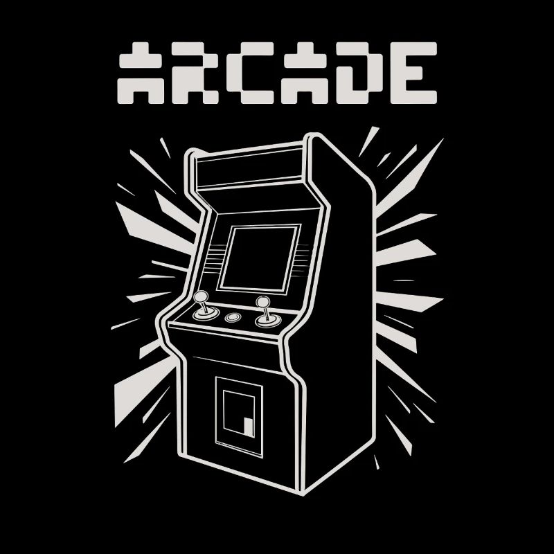 ARCADE Retro Arcade Slot Machine 80s 90s Gamer