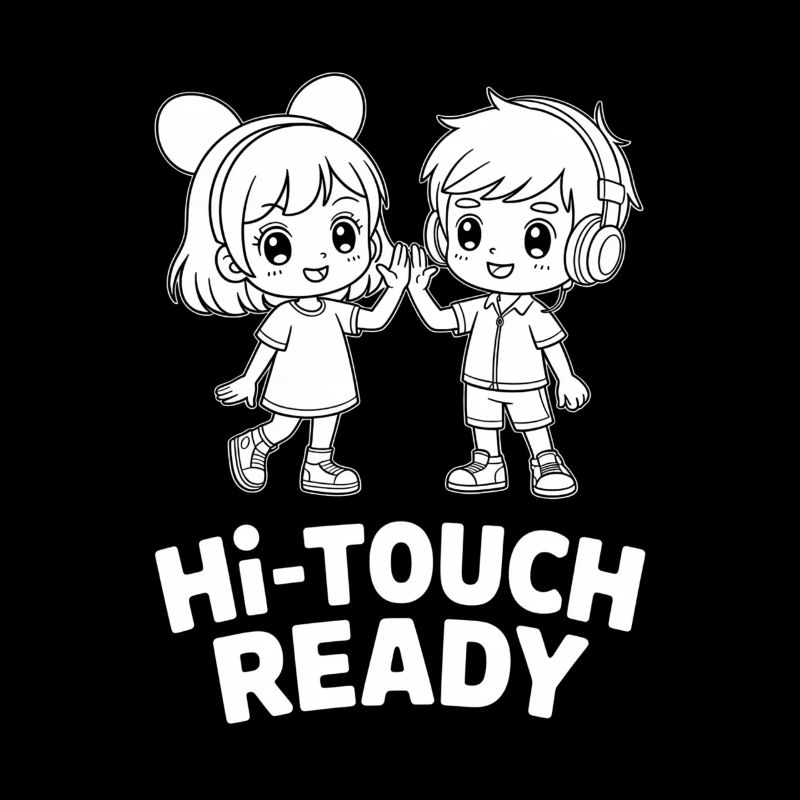 K-Pop Hi-Touch Lustig Korea Maknae