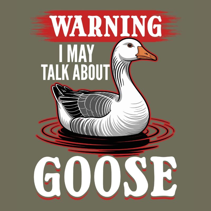 Funny Bird Goose