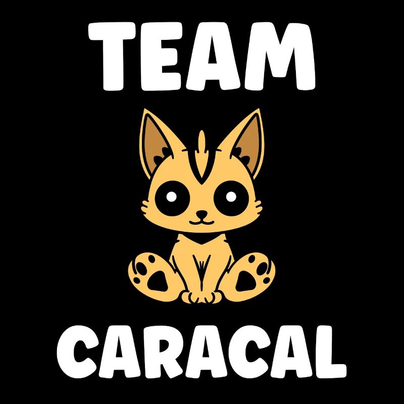 Caracal Mascot Tee Team