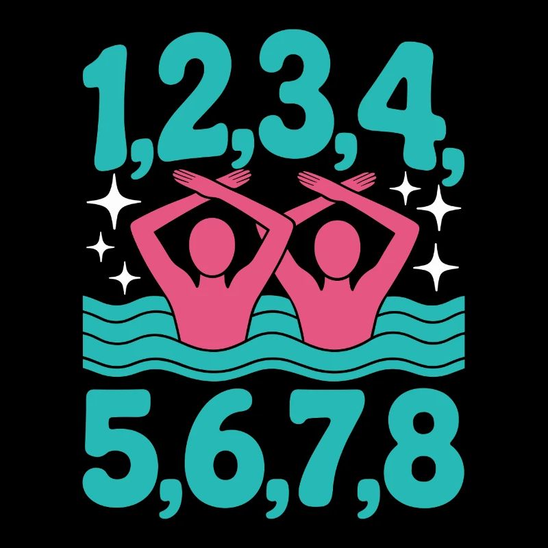 Synchronschwimmen Kunstschwimmen Wassersport