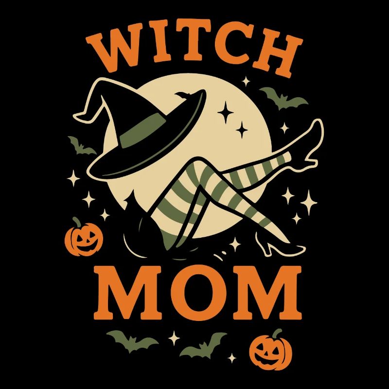 Witch Mom Funny Halloween Costume Idea