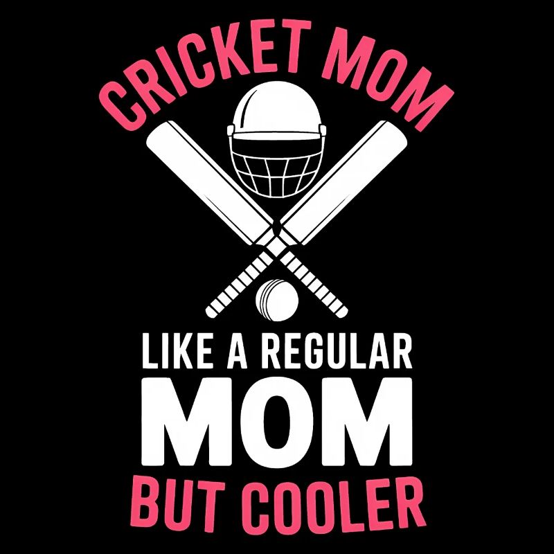 Cricket Spruch Mama Lustiges Cricket Geschenk