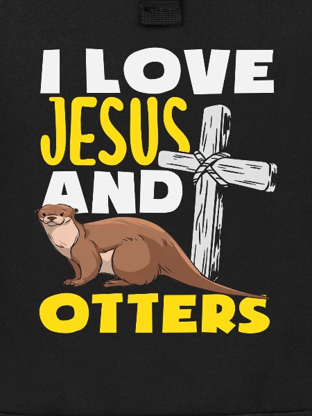 Jesus Sea Otter Cartoon