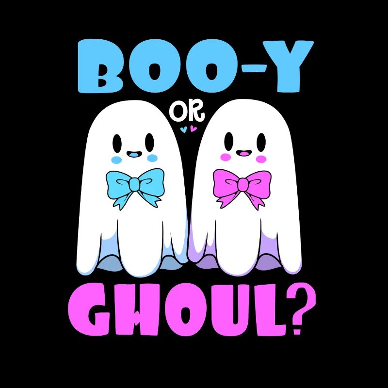 Gender Reveal Halloween Werdende Mutter