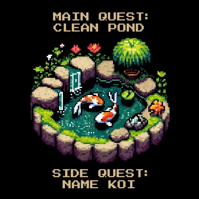 Main Quest: Cleaning the Pond | Koi Garden Pond
