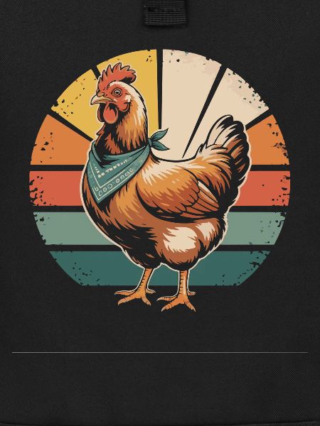 Retro Chicken with Bandana