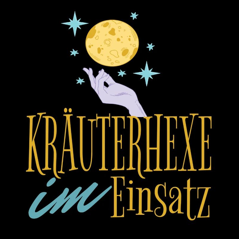 Magisches Hexen-Design mit Kräuterenergie