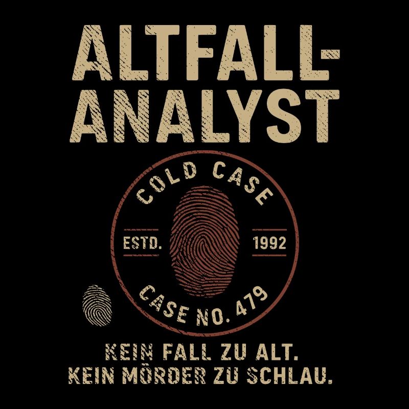 Altfall-Analyst – Cold Case Shirt