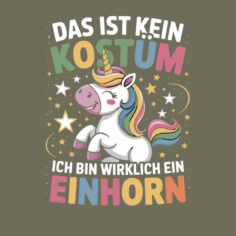 Das Ist Kein Kostüm Ich Bin Wirklich Ein Einhorn