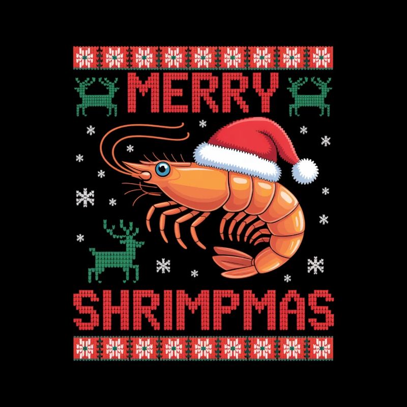 Joyeux Noël Moche Crevettes
