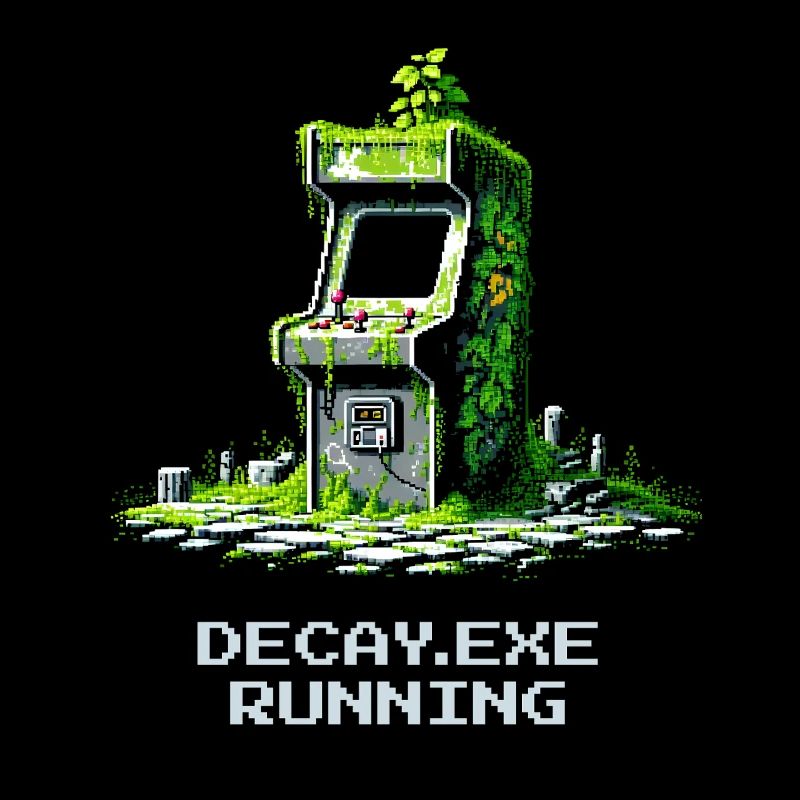 Verfall.exe course à pied | Dystopie d’arcade rétro