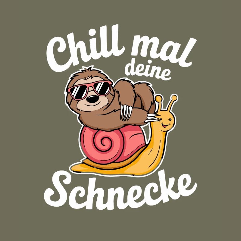 Chill your snail sloth relaxation