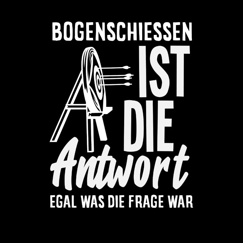 Ich gehe Bogenschießen
