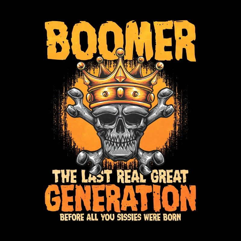 Boomer Crowns Skull Motif