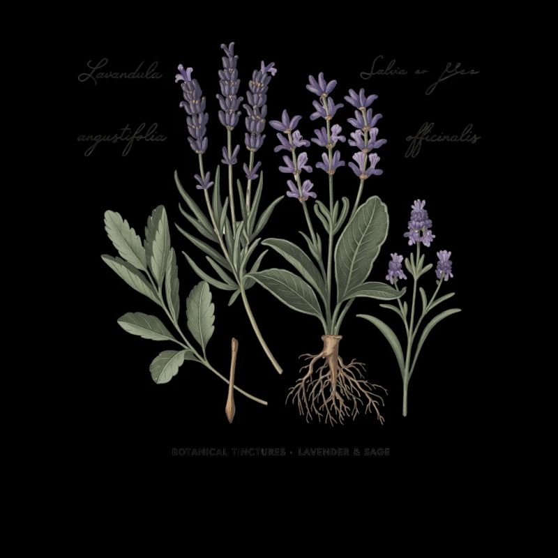 Herbes médicinales botaniques