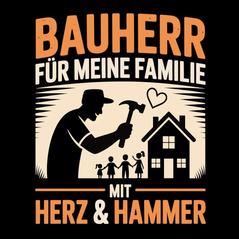 Builder For family with heart & hammer
