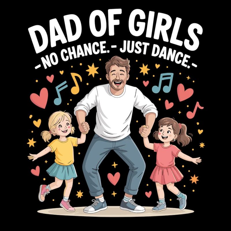 Dancing Girl Dad – No Chance Just Dance