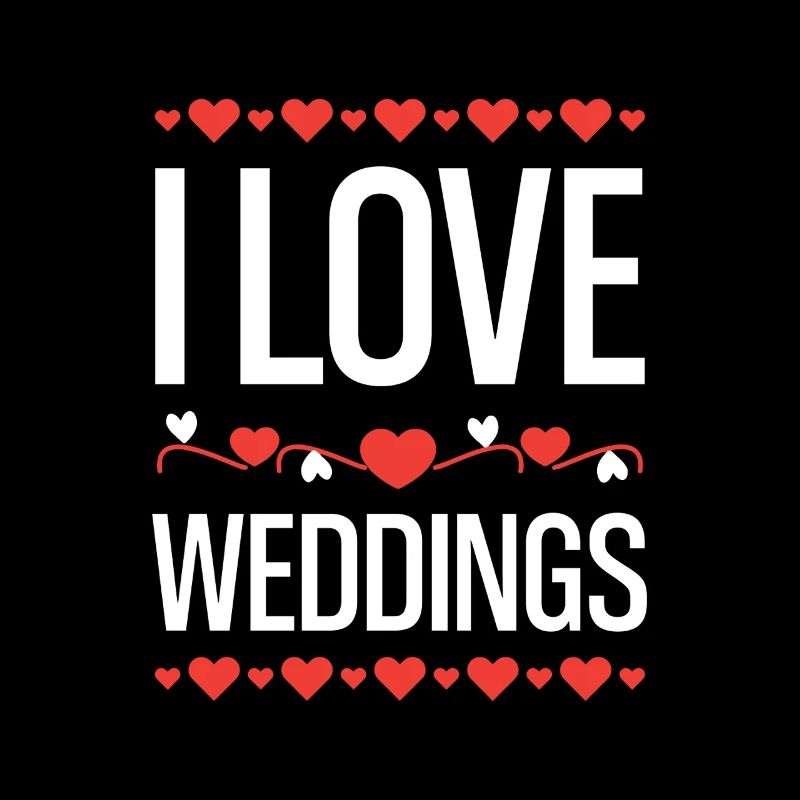J’aime les cœurs de mariages