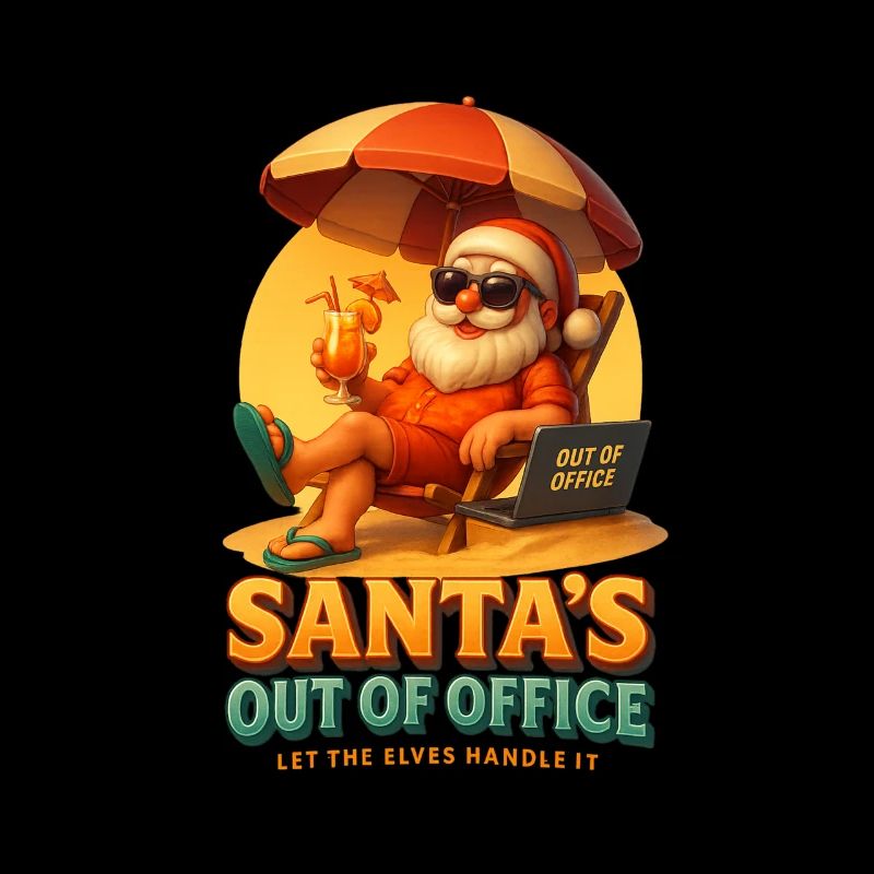 Le Père Noël n’est pas au bureau – Drôles de vacances de Noël