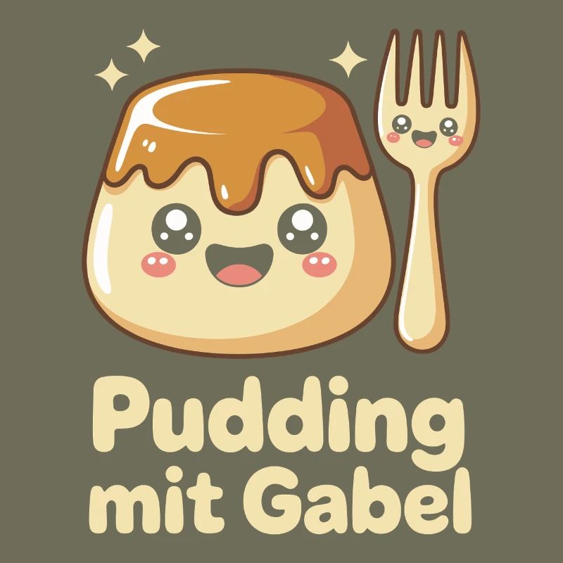 Pudding Mit Gabel