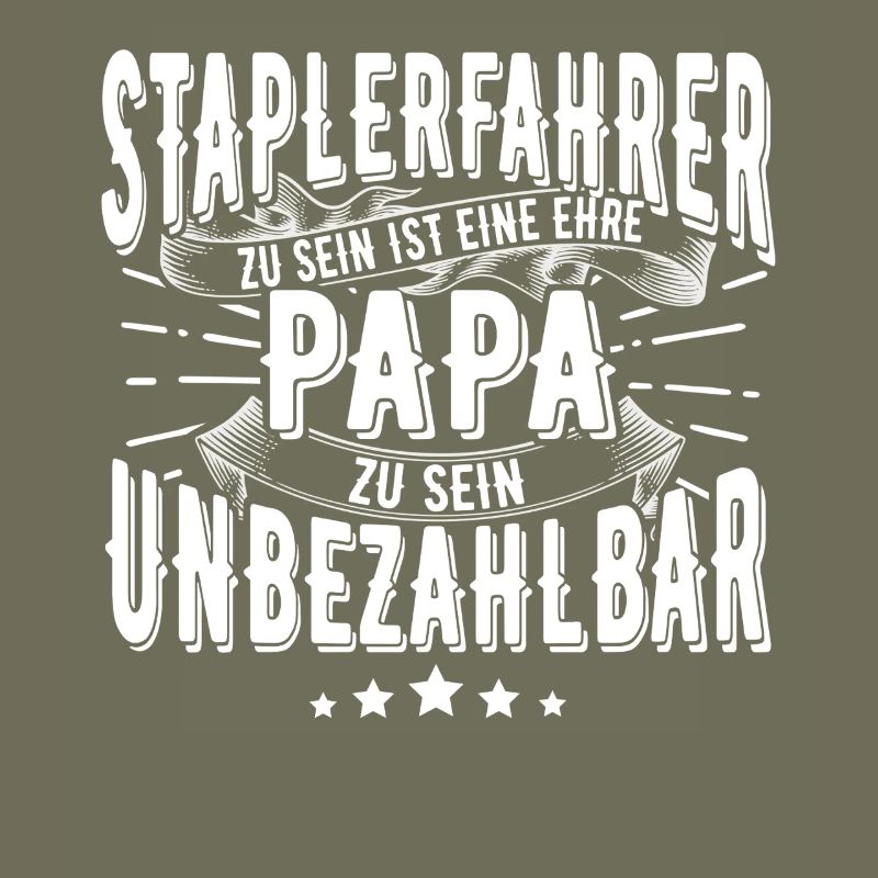 Staplerfahrer Papa