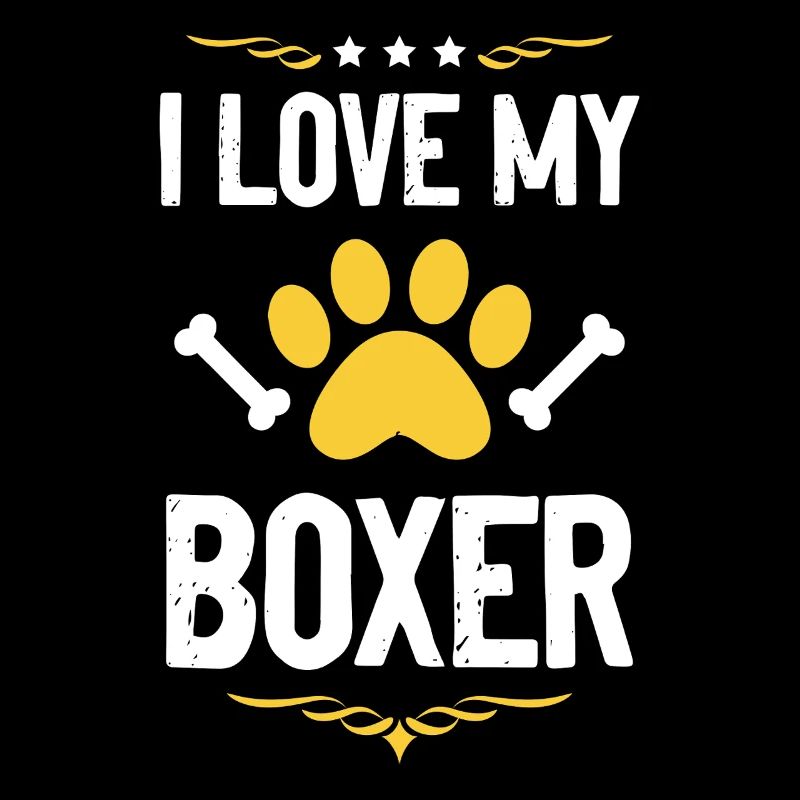 Ich liebe meinen Boxer