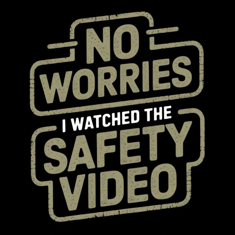 Pas de soucis Sécurité Vidéo Mème