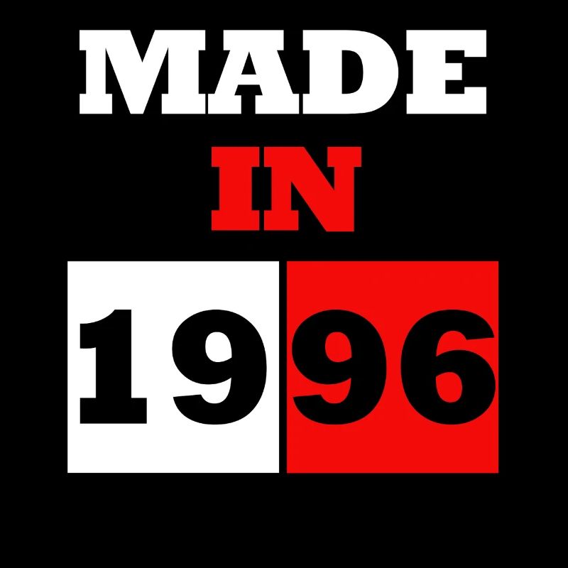 Né en 1996 Bloc Vintage